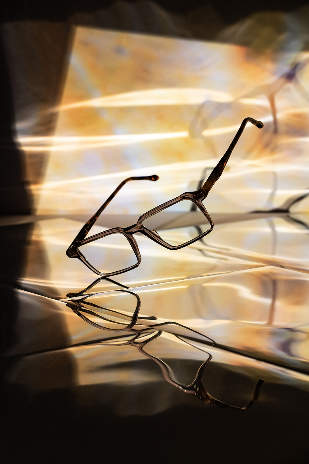 direction artistique, photographie pour la marque de lunette Defontaine Lunetier